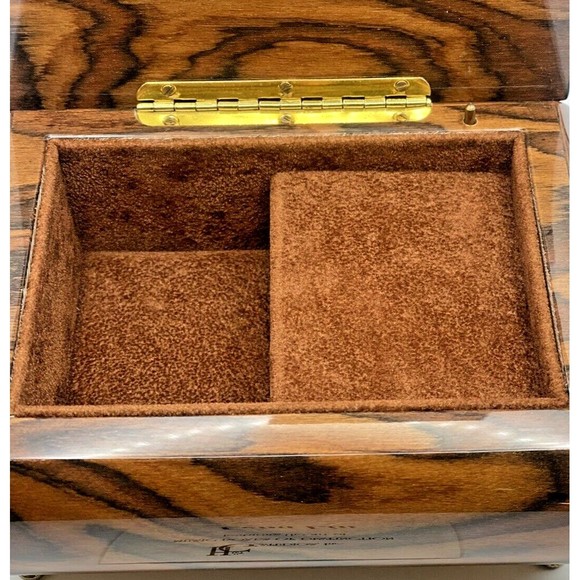 Lena Lui Ercolano Italy Wooden Music Box Presents Harmonic Duet by Lena Liu - Picture 13 of 15